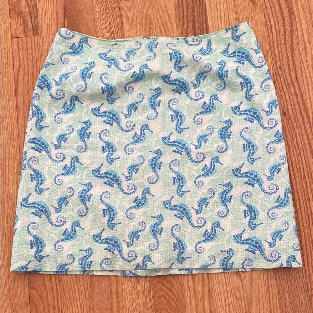 Seahorse Vineyard Vines cotton skirt
